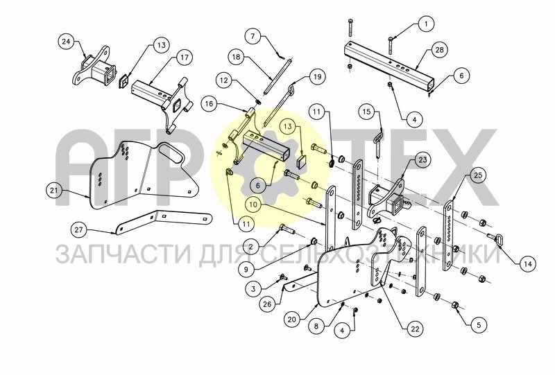 LATERAL DEFLECTORS (№7 на схеме)