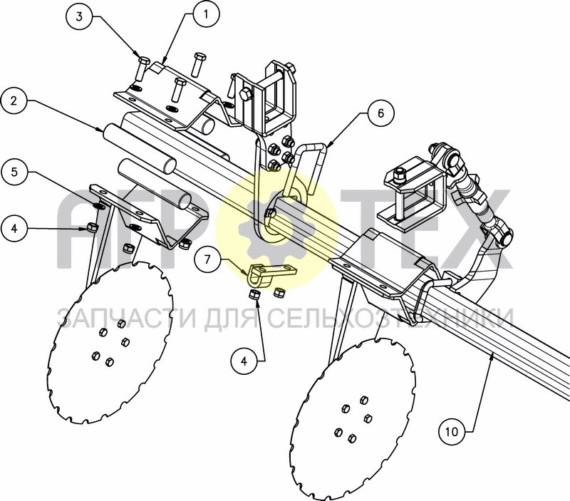 Чертеж FRONT CUTTING DISC (1)