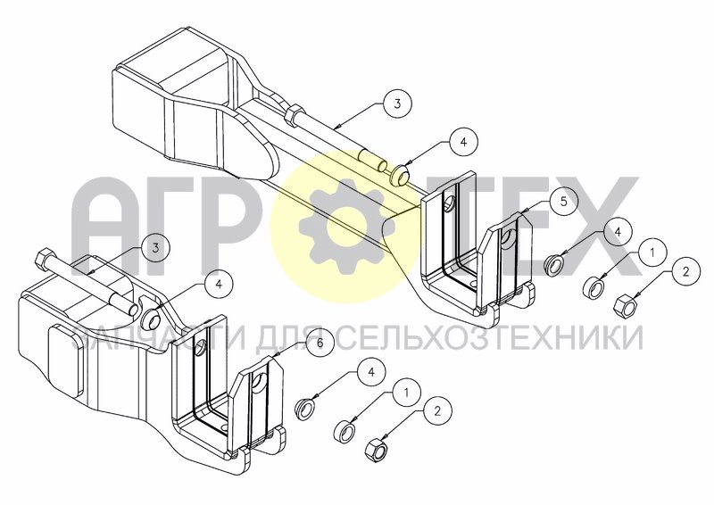 Чертеж TINE EXTENSIONS