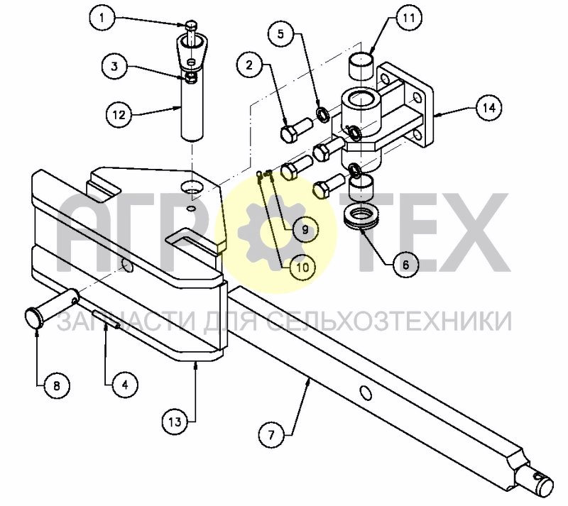 Чертеж HYDRAULIC FOLDING