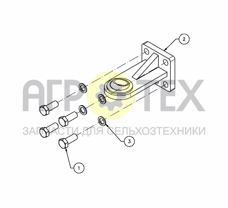 Чертеж BALL JOINT LINKAGE RING