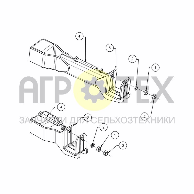 Чертеж TINE EXTENSIONS