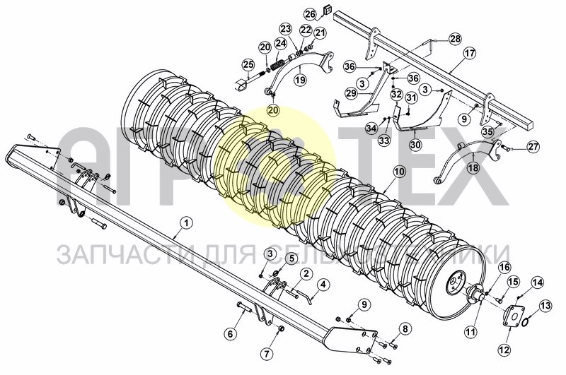 Чертеж KERNER ROLLER