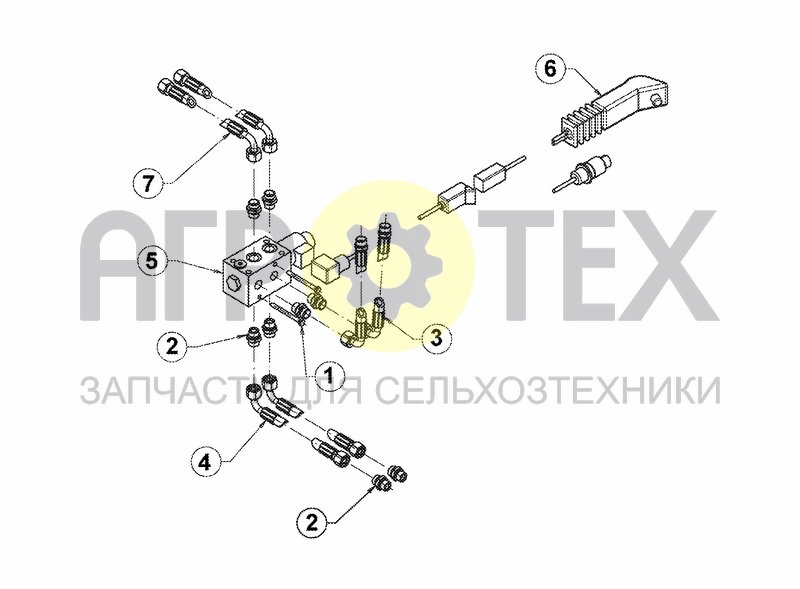 Чертеж SOLENOID VALVE KIT