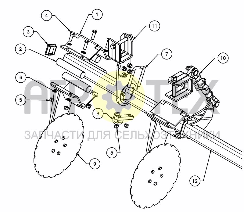 Чертеж FRONT CUTTING DISC (1)