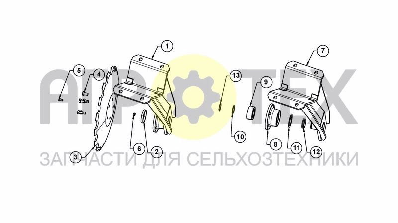 Чертеж FRONT MIXING DISC (2)