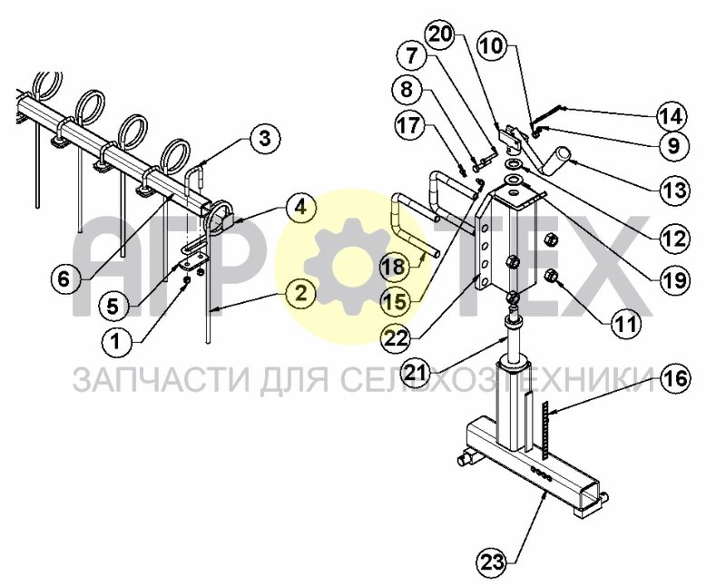 Чертеж FINGER HARROW (2)