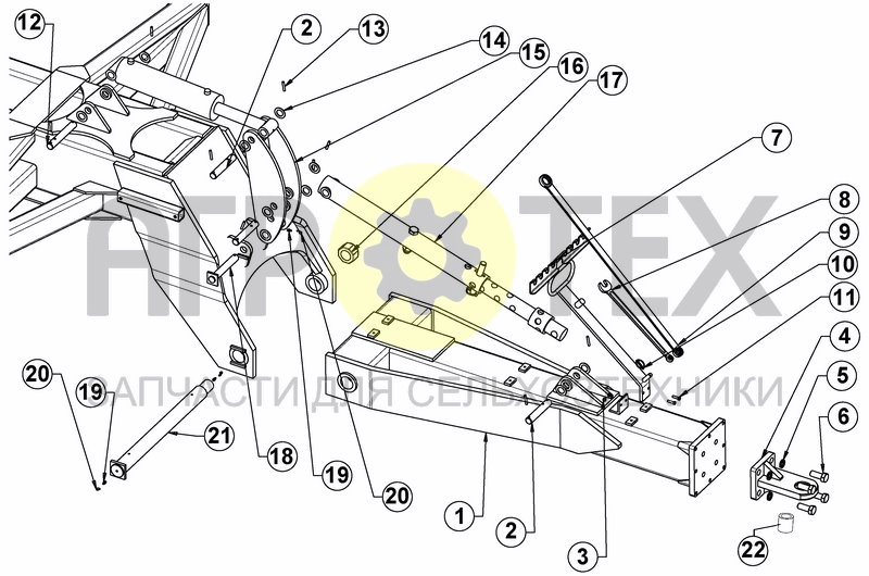 Чертеж DRAWBAR