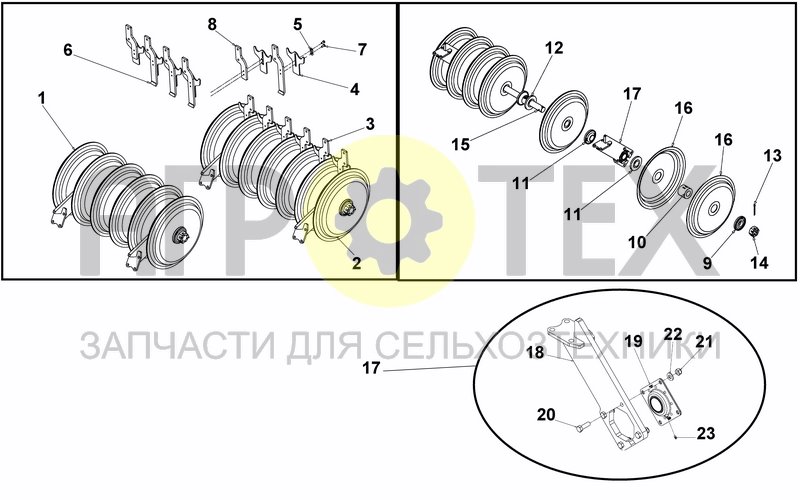 Чертеж DD PRESS ROLLER