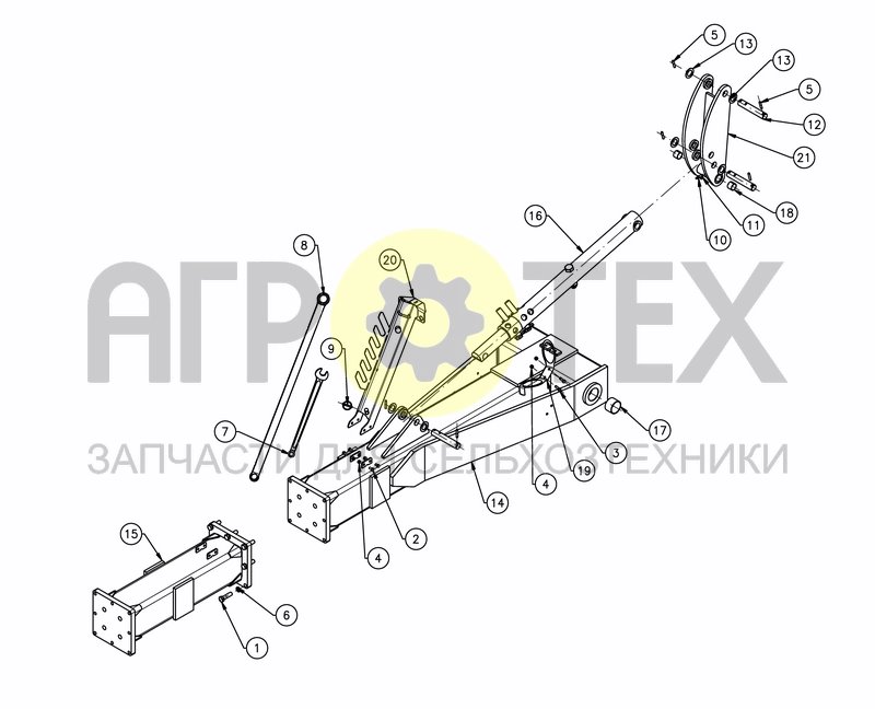 Чертеж DRAWBAR