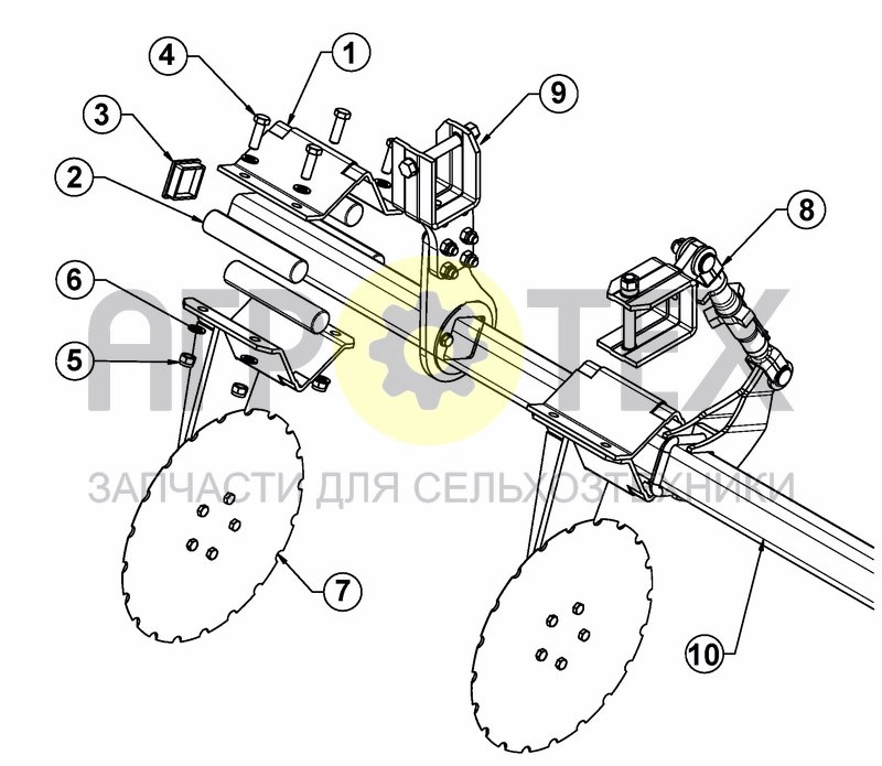 Чертеж FRONT CUTTING DISC (1)