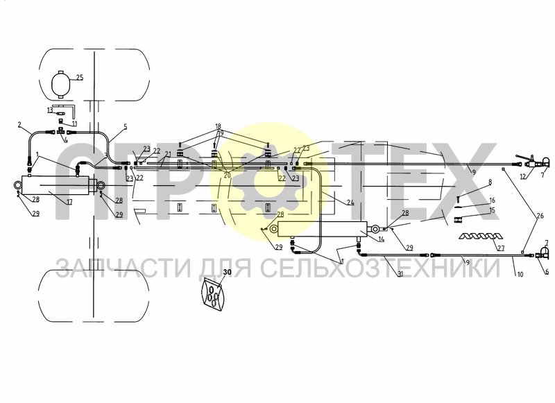 Чертеж HYDRAULIC - LIFTING CTS 3M