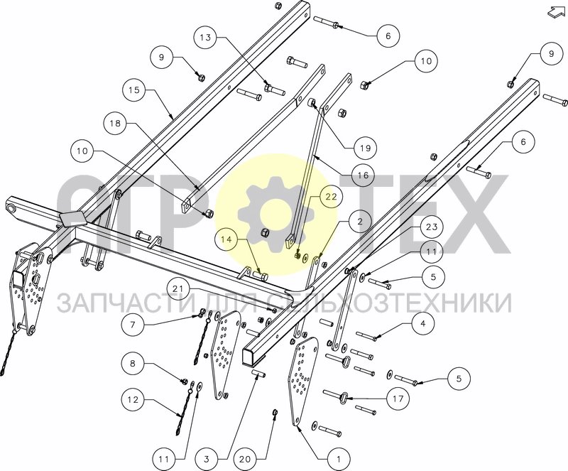 Чертеж PARALLELOGRAMM