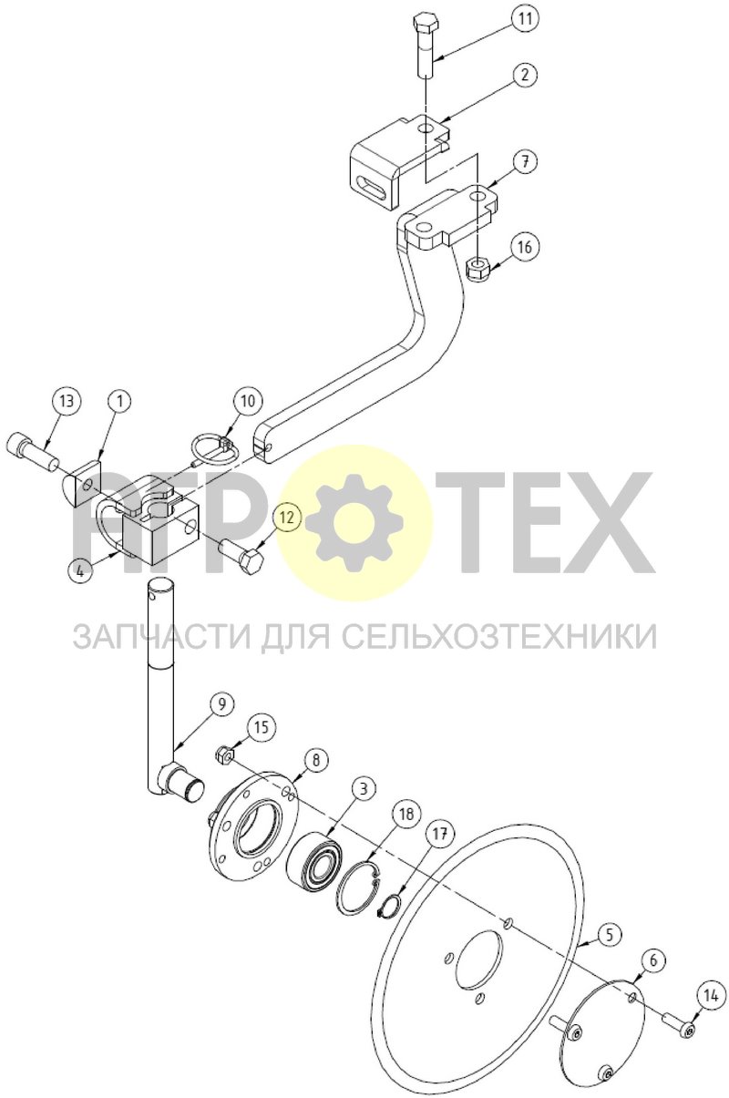 Чертеж CUTTING DISC