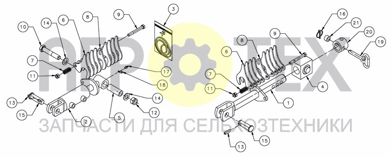 Чертеж DEPTH SETTING - HYDRAULIC AND MANUAL