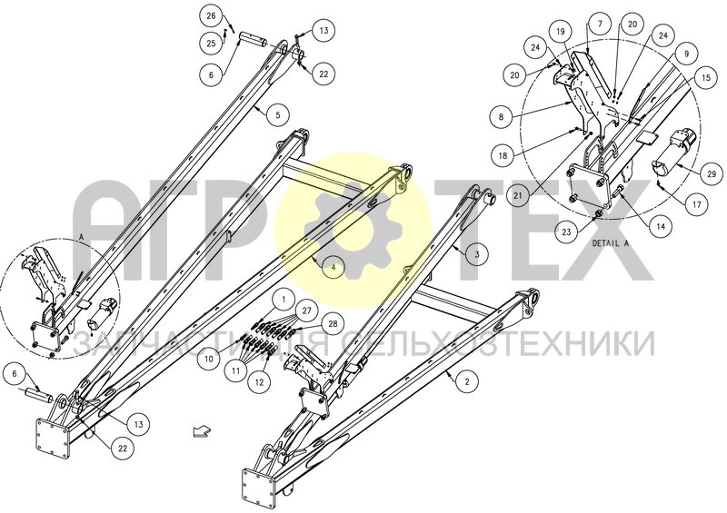 Чертеж DRAWBAR