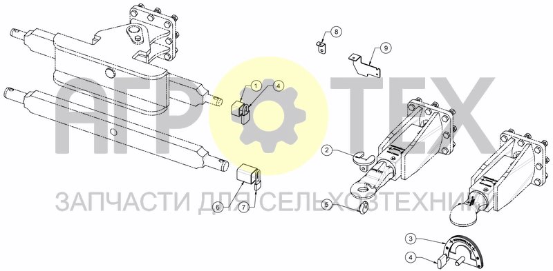 Чертеж EU UNAUTHORIZED USE LOCK