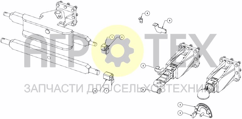 Чертеж EU UNAUTHORIZED USE LOCK