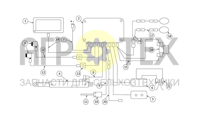 Чертеж ELECTRICAL SYSTEM