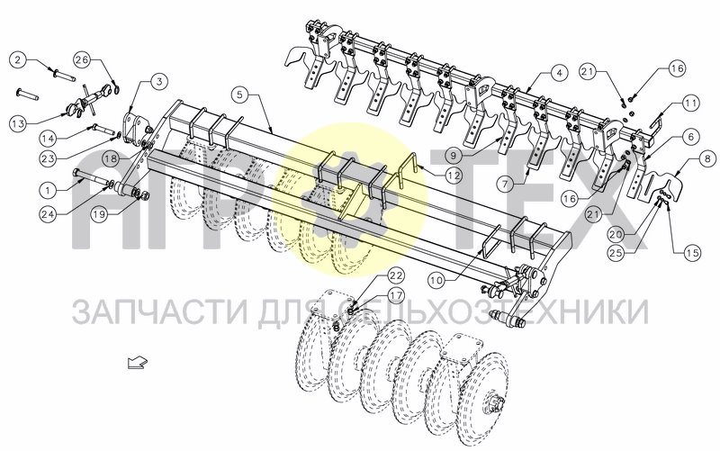 Чертеж ROLLER FRAME