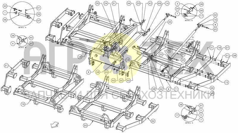 Чертеж FOLD FRAME PRO