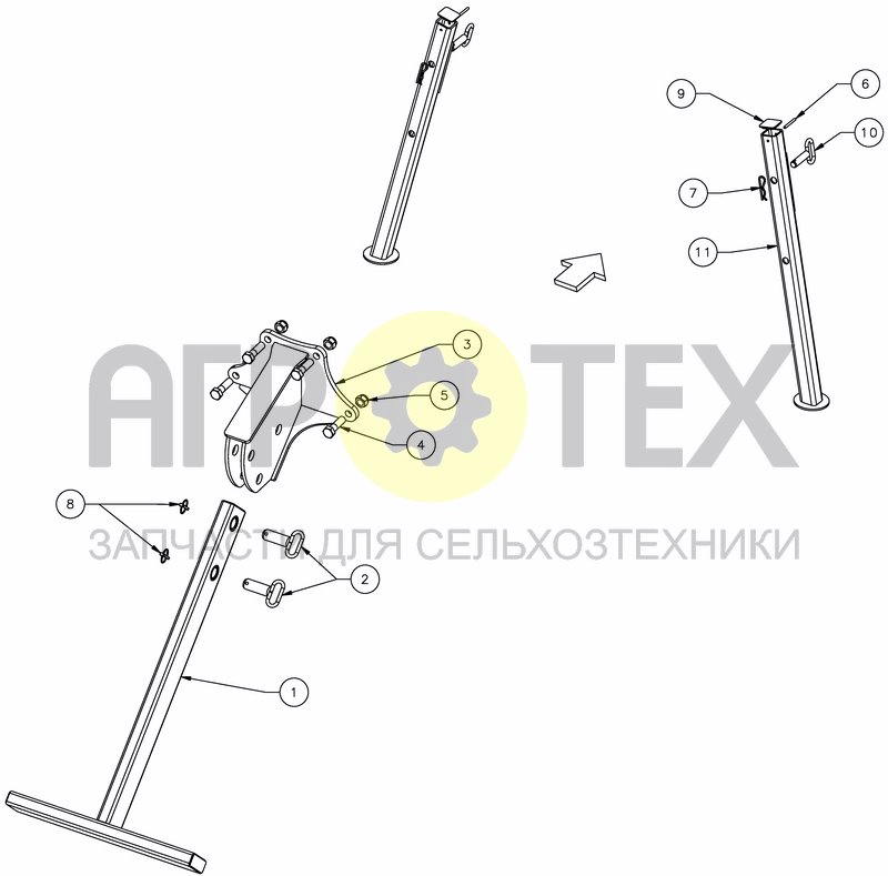 Чертеж STAND KIT - FOLD