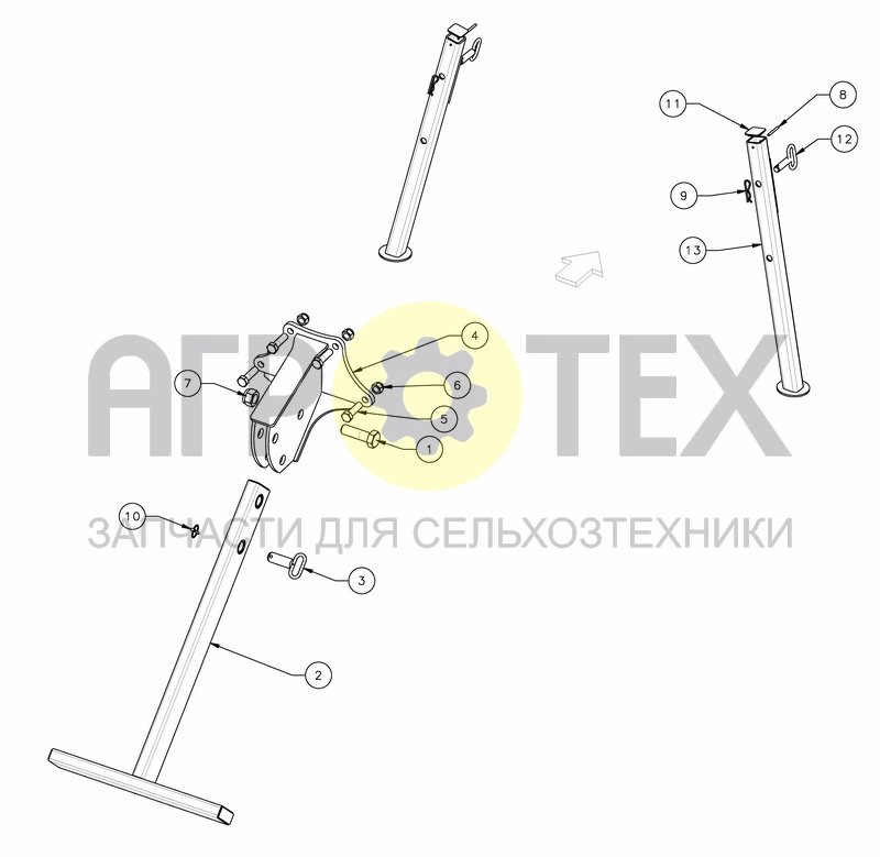 Чертеж STAND KIT - FOLD