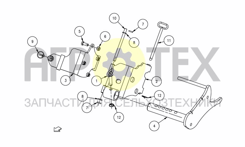 Чертеж FOLDABLE DEFLECTORS