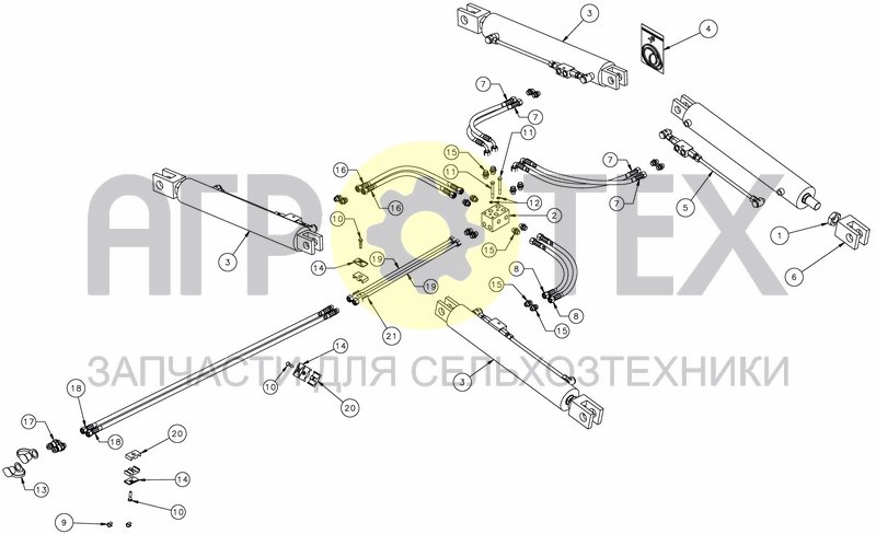 Чертеж HYDRAULIC FOLDING