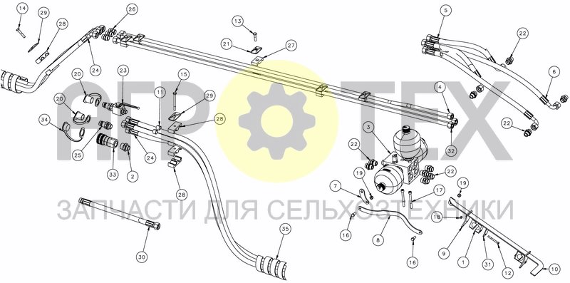 Чертеж HYDRAULIC LIFTING