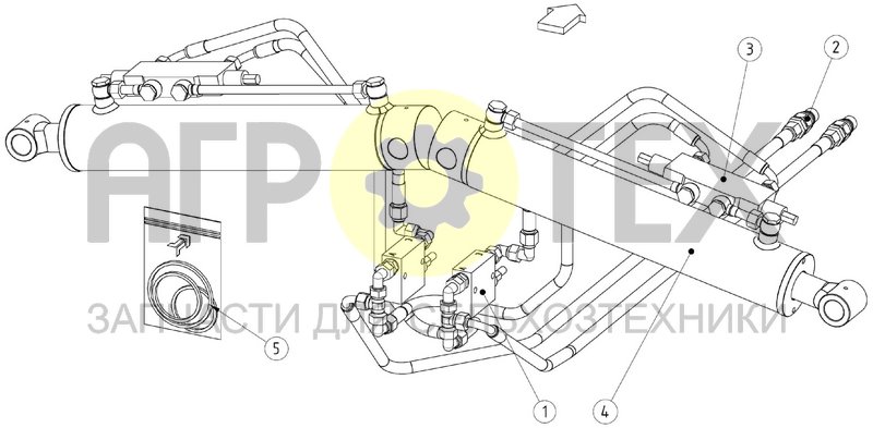 Чертеж HYDRAULIC FOLDING