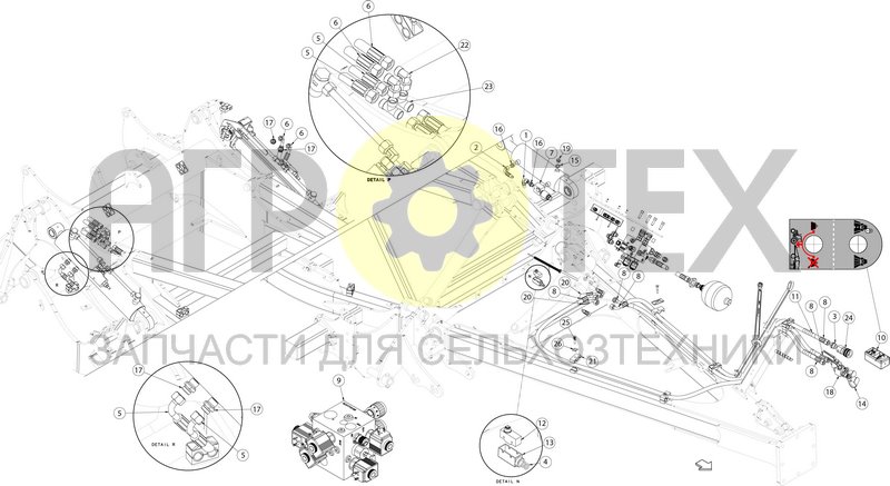 Чертеж HYDRAULIC LIFTING 1/2