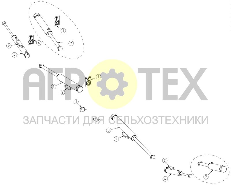 Чертеж HYDRAULIC FOLDING