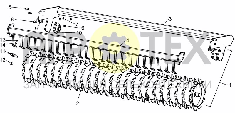 Чертеж PACKER ROLLER - FIX MODELS