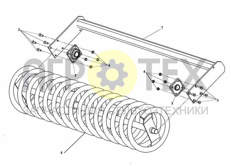 Чертеж COIL ROLLER 2M50 - FIX MODELS