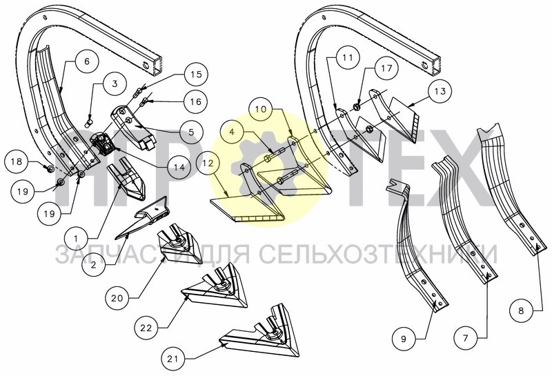 KNOCK-ON AND CARBIDE OPTIONS (№18 на схеме)