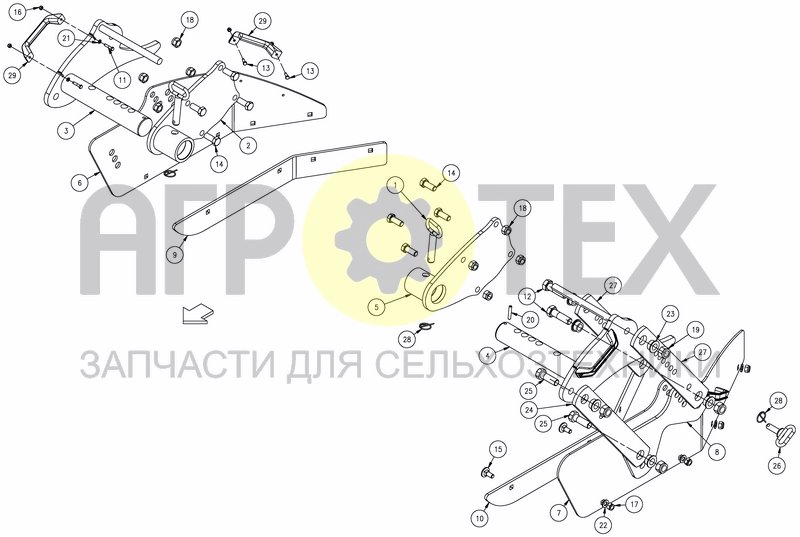 Чертеж LATERAL DEFLECTORS