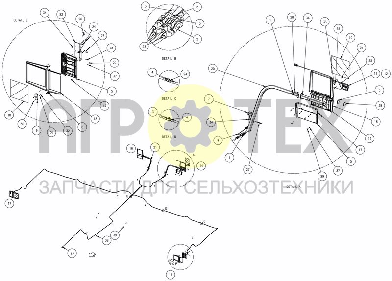 Чертеж LIGHTING KIT - EC