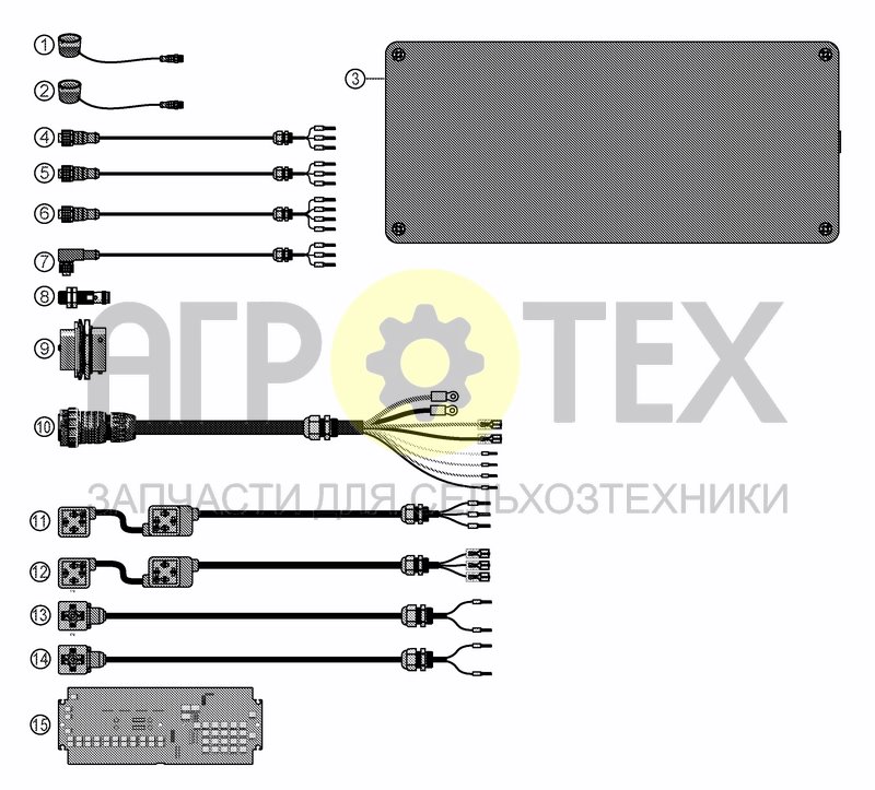 Чертеж MACHINE BOXIS CULTIVATOR