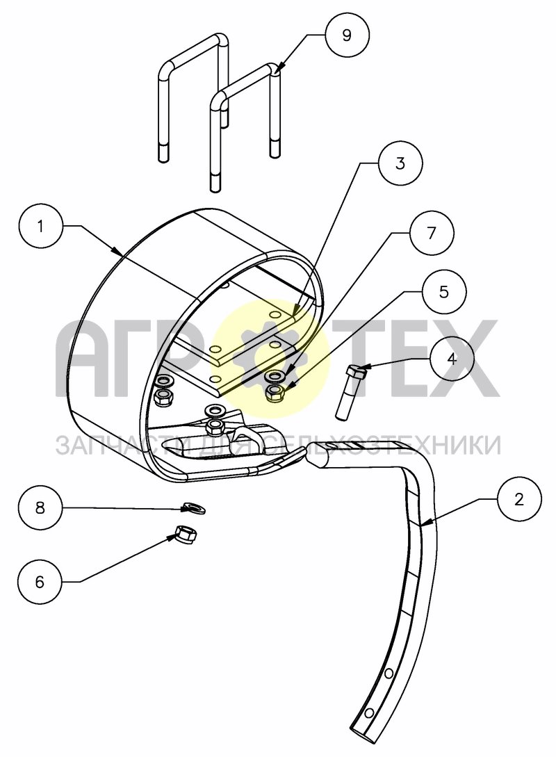 Чертеж REFLEX TINE