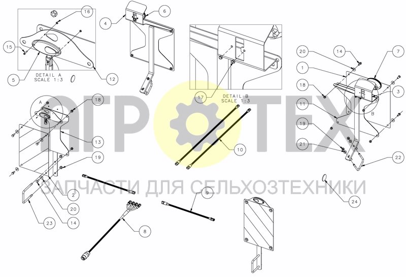 Чертеж LIGHTING KIT