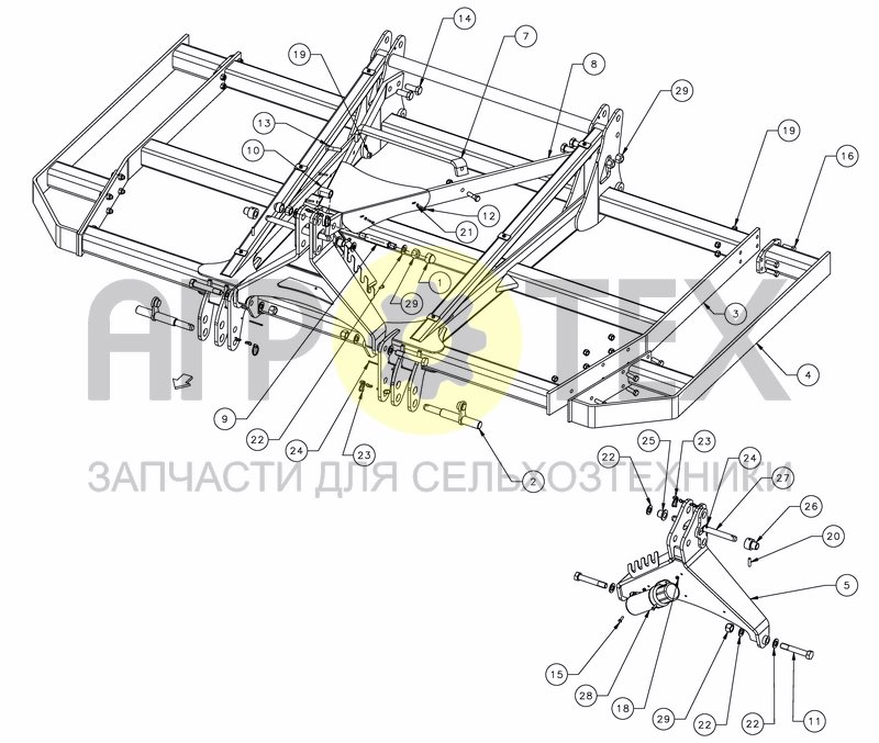 Чертеж RIGID FRAME