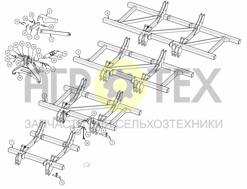 Чертеж RIGID FRAME