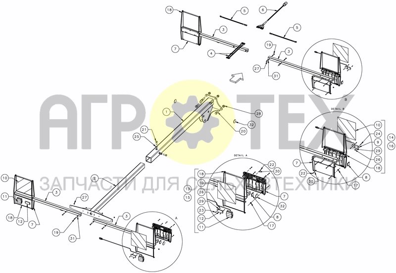 Чертеж LIGHTING KIT FOLD - EC