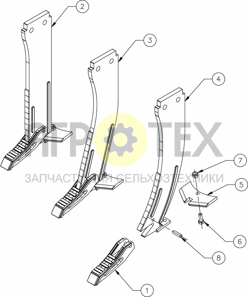 Чертеж CARBIDE TINES