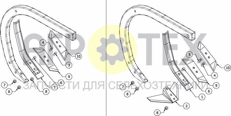 PLOUGH OPTIONS (№7 на схеме)