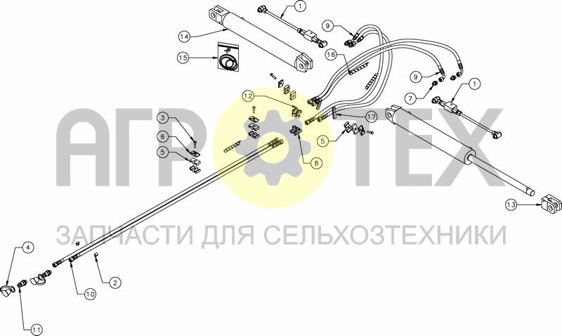 Чертеж HYDRAULIC FOLDING