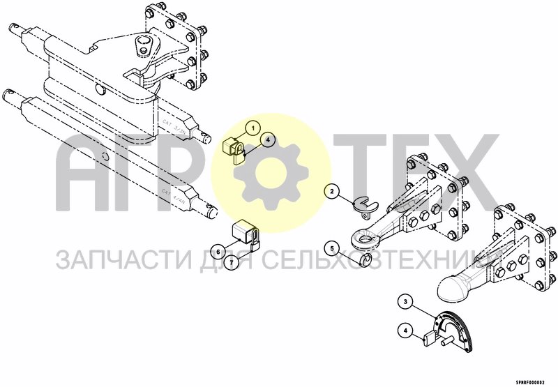 Чертеж EU UNAUTHORIZED USE LOCK