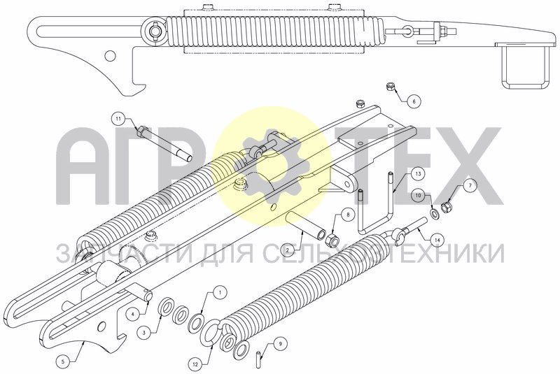 Чертеж TFH LANDING KIT