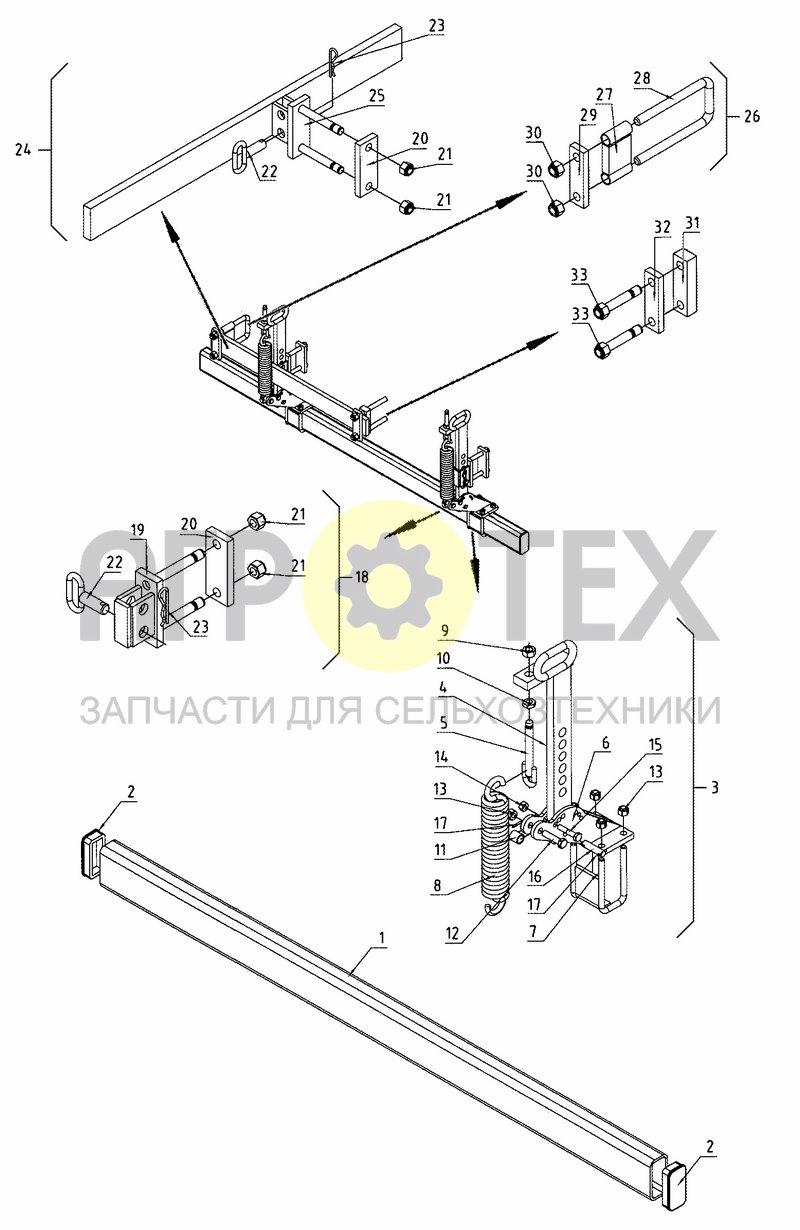 Чертеж LEVELLING BOARD